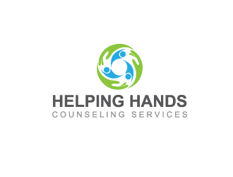 Helping Hands Counseling Services logo design by 21082