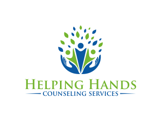 Helping Hands Counseling Services logo design by done