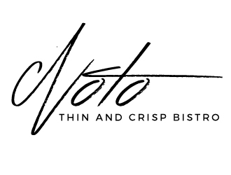 Noto Thin and Crisp Bistro logo design by gilkkj