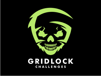 GRIDLOCK Challenges  logo design by icha_icha