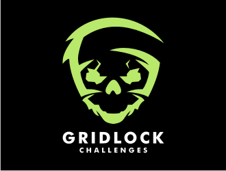 GRIDLOCK Challenges  logo design by icha_icha