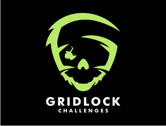 GRIDLOCK Challenges  logo design by icha_icha