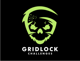 GRIDLOCK Challenges  logo design by icha_icha