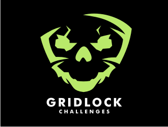 GRIDLOCK Challenges  logo design by icha_icha