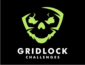 GRIDLOCK Challenges  logo design by icha_icha