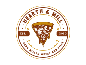 Hearth & Mill logo design by Ultimatum