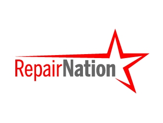 RepairNation logo design by AamirKhan