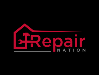 RepairNation logo design by Mahrein
