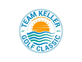 TEAM KELLER GOLF CLASSIC logo design by pace