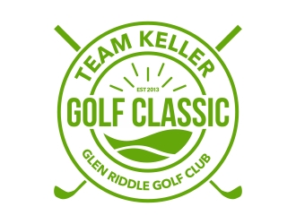 TEAM KELLER GOLF CLASSIC logo design by cikiyunn