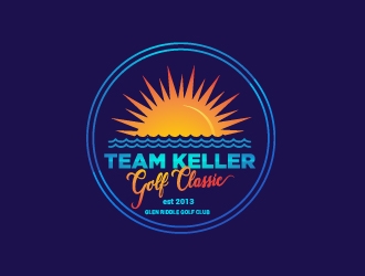 TEAM KELLER GOLF CLASSIC logo design by pace