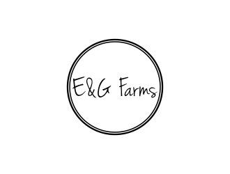 E&G Farms logo design by oke2angconcept