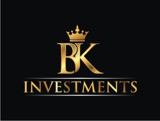 B. K. Investments logo design by agil