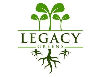Legacy Greens logo design by MAXR