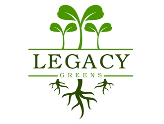 Legacy Greens logo design by MAXR