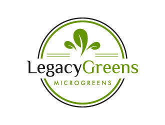 Legacy Greens logo design by pencilhand