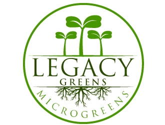 Legacy Greens logo design by gilkkj