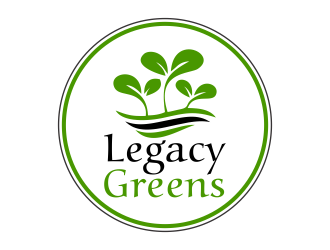 Legacy Greens logo design by ingepro