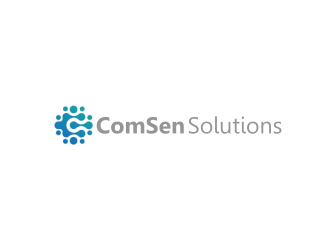 ComSen Solutions logo design by mukleyRx