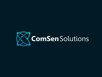 ComSen Solutions logo design by mukleyRx