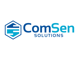ComSen Solutions logo design by FriZign