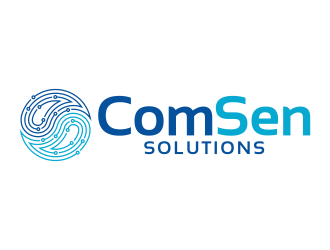 ComSen Solutions logo design by FriZign