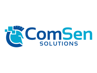 ComSen Solutions logo design by FriZign