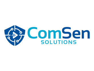 ComSen Solutions logo design by FriZign