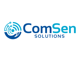 ComSen Solutions logo design by FriZign