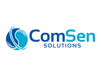 ComSen Solutions logo design by FriZign