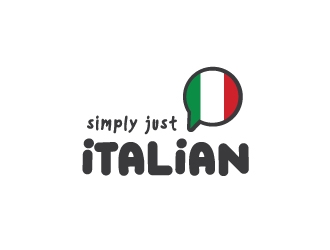 Simply just Italian logo design by emberdezign