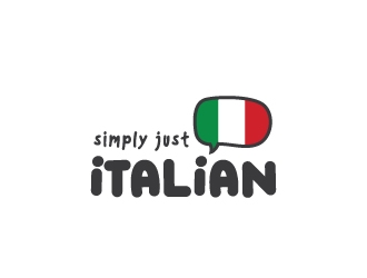 Simply just Italian logo design by emberdezign