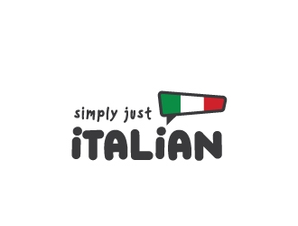 Simply just Italian logo design by emberdezign