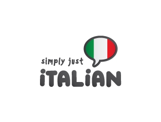 Simply just Italian logo design by emberdezign