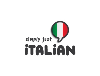 Simply just Italian logo design by emberdezign