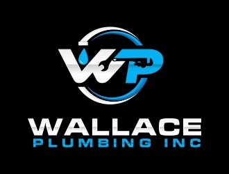 Wallace Plumbing Inc. logo design by rizuki