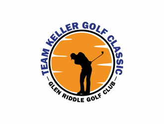 TEAM KELLER GOLF CLASSIC logo design by up2date