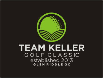 TEAM KELLER GOLF CLASSIC logo design by bunda_shaquilla