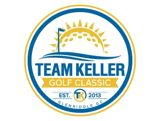 TEAM KELLER GOLF CLASSIC logo design by jaize