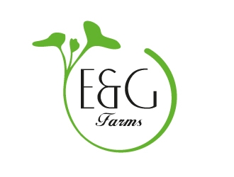E&G Farms logo design by Aslam