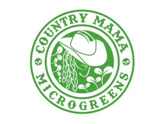 Country Mama Microgreens logo design by icha_icha