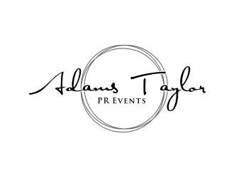 Adams Taylor PR   Events logo design by hopee