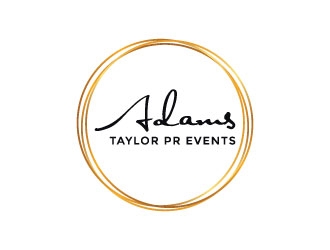 Adams Taylor PR   Events logo design by aryamaity