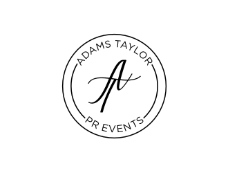 Adams Taylor PR   Events logo design by hopee