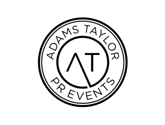 Adams Taylor PR   Events logo design by KQ5