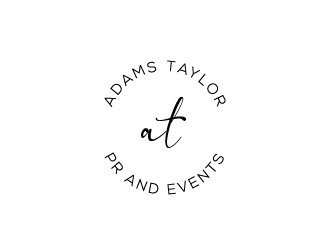 Adams Taylor PR   Events logo design by pambudi