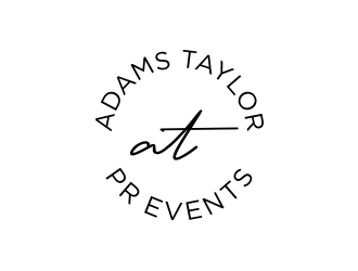 Adams Taylor PR   Events logo design by KQ5