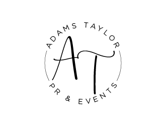 Adams Taylor PR   Events logo design by Creativeminds