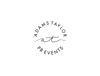 Adams Taylor PR   Events logo design by oke2angconcept