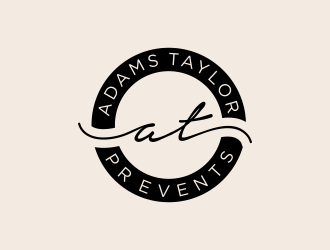 Adams Taylor PR   Events logo design by scolessi